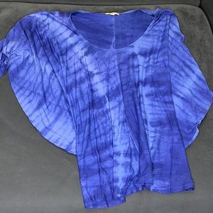 Blue Tye Dye Top